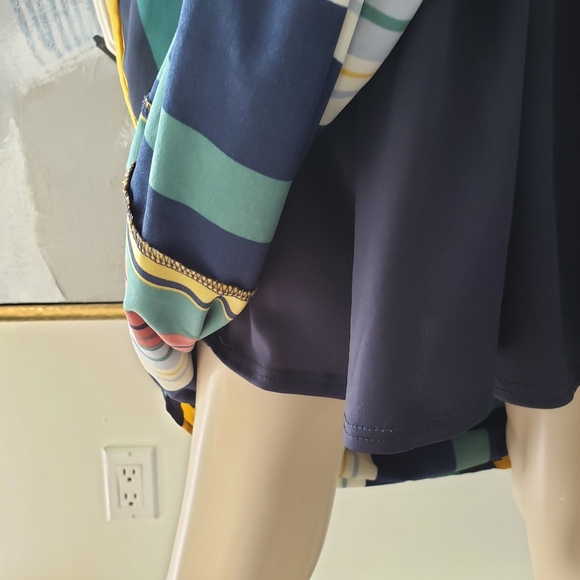 Peach Love California | Striped Boho Maxi Dress with Pockets - Picture 7 of 7